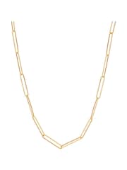 Hot Diamonds Gold Tone Embrace Square Wired 50cm Chain Necklace - Image 2 of 3