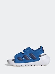 adidas Blue Kids Altaswim 2.0 Sandals - Image 2 of 8