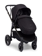 Mamas & Papas Black Ocarro Carbon Black Footmuff - Image 4 of 5