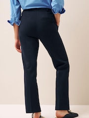 Marineblau/blau - Hose mit schmal zulaufendem Bein und Gürtel - Bild 3 von 6