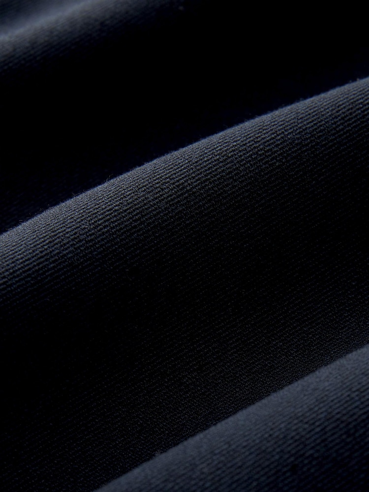 Marineblau/blau - Hose mit schmal zulaufendem Bein und Gürtel - Bild 6 von 6