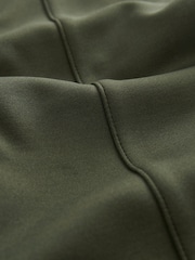 Khaki Green Jersey Thermal Leggings - Image 11 of 11
