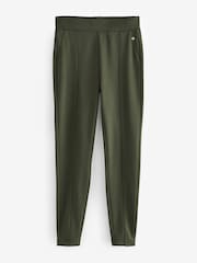 Khaki Green Jersey Thermal Leggings - Image 9 of 11
