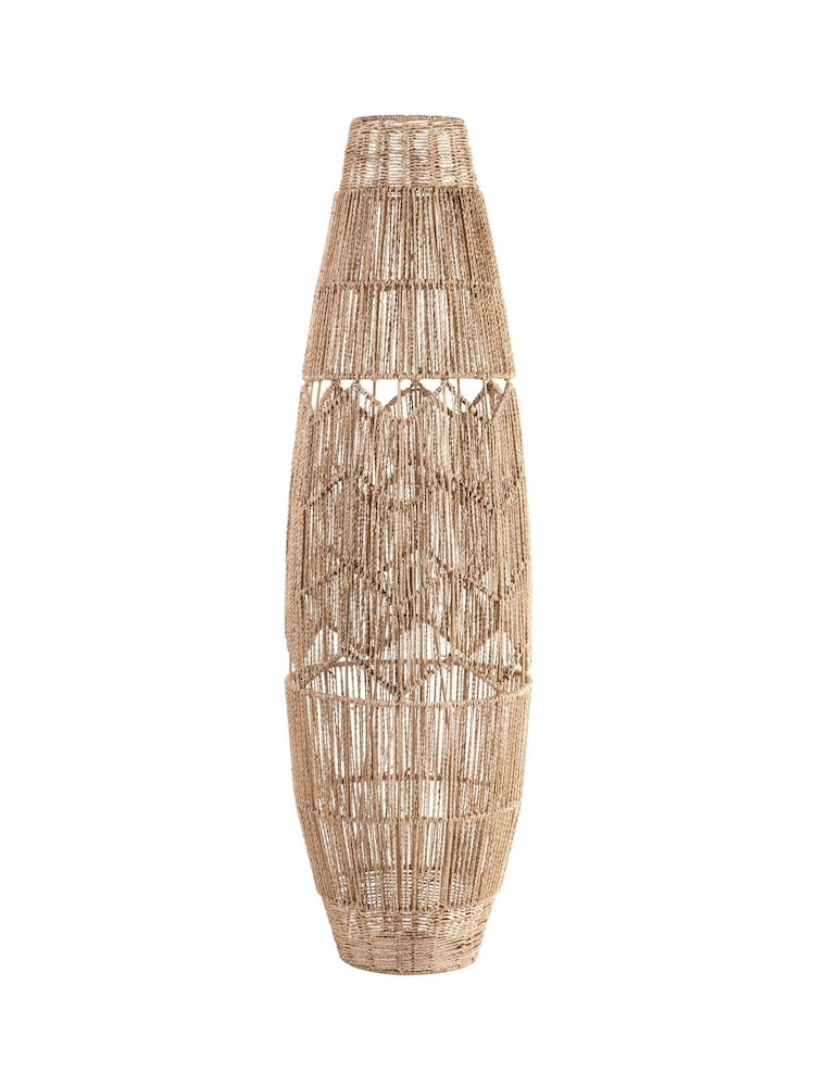 BHS Natural Jute String Floor Lamp - Image 2 of 2