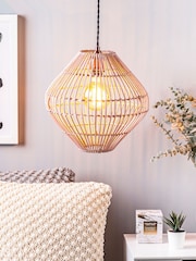 BHS Pink Bamboo Bobbin Shade - Image 1 of 5