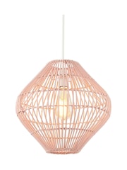 BHS Pink Bamboo Bobbin Shade - Image 2 of 5