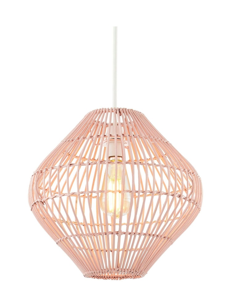 BHS Pink Bamboo Bobbin Shade - Image 2 of 5