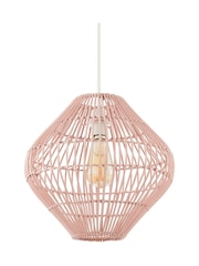 BHS Pink Bamboo Bobbin Shade - Image 3 of 5