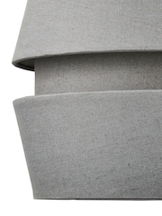 BHS Grey Three Layer Linen Shade - Image 4 of 4