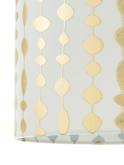 BHS Natural Foil On Linen Shade - Image 2 of 4