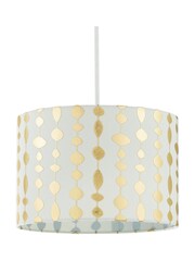 BHS Natural Foil On Linen Shade - Image 4 of 4