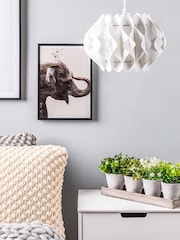 BHS White Landon Small Easy Fit Shade - Image 1 of 5
