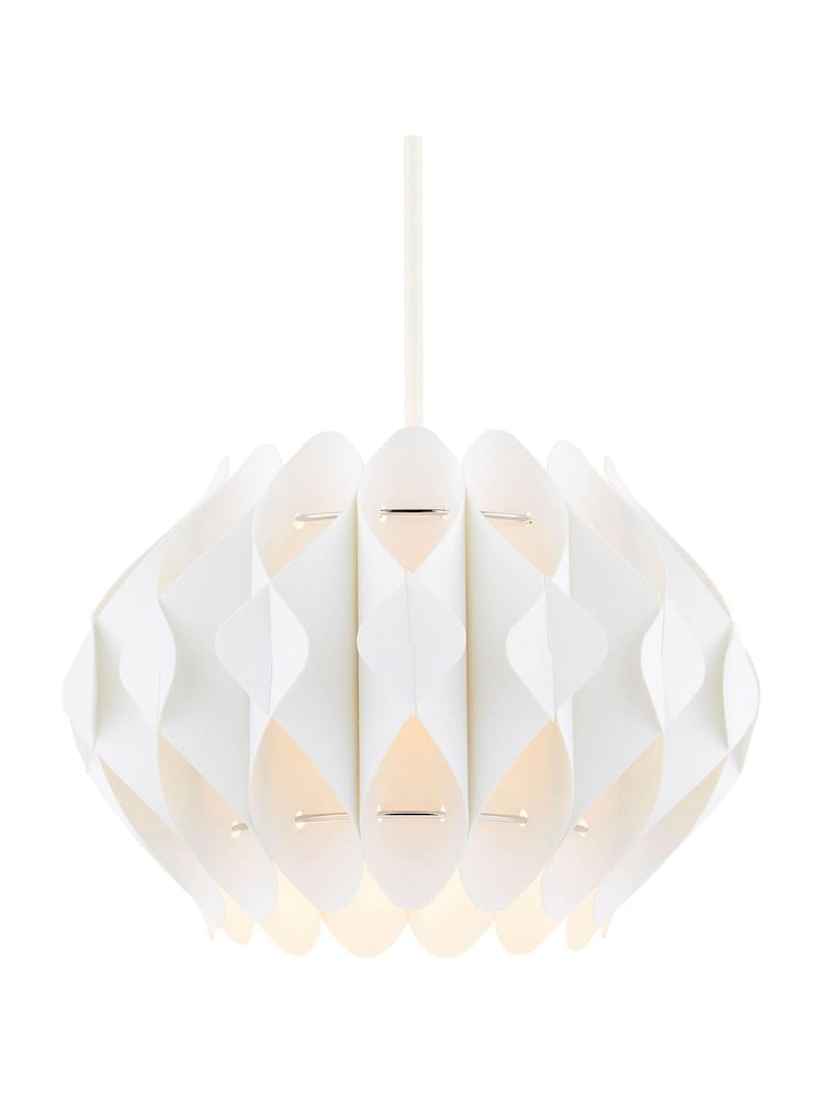 BHS White Landon Small Easy Fit Shade - Image 2 of 5