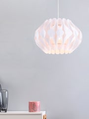 BHS White Large Landon Easy Fit Shade - Image 1 of 5