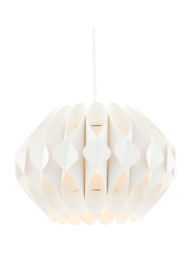 BHS White Large Landon Easy Fit Shade - Image 2 of 5
