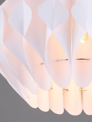 BHS White Large Landon Easy Fit Shade - Image 3 of 5