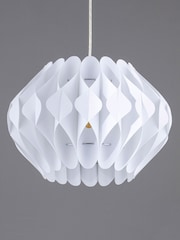 BHS White Large Landon Easy Fit Shade - Image 5 of 5