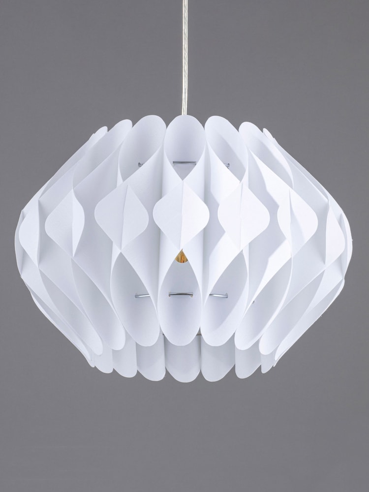 BHS White Large Landon Easy Fit Shade - Image 5 of 5