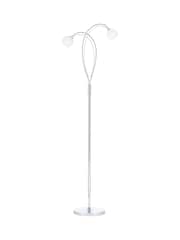 BHS Silver Soni Floor Lamp - Image 5 of 5