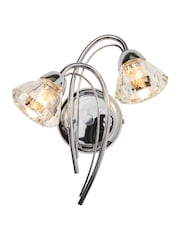 BHS Silver Marianne Wall Light - Image 5 of 6