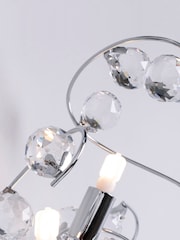 BHS Silver Lila Wall Light - Image 2 of 3