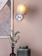 BHS Chrome Mira Wall Light - Image 1 of 4