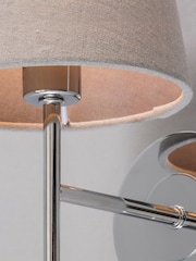BHS Chrome Mira Wall Light - Image 2 of 4