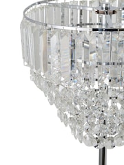 BHS Chrome Paladina Floor Lamp - Image 3 of 5