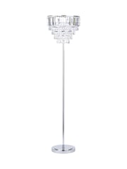 BHS Chrome Paladina Floor Lamp - Image 5 of 5