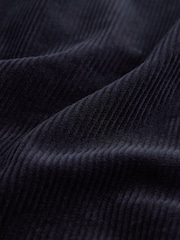 Navy Blue Corduroy Mini Skirt - Image 4 of 4