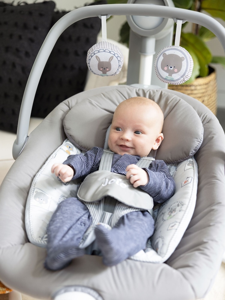 Joie Grey Serina 2-In-1 Bouncer and Rocker - Image 1 of 7