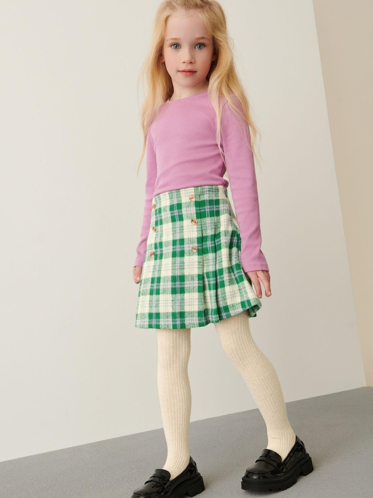 Grün - Set aus kariertem Rock und Strumpfhose (3-16 Jahre) - Bild 1 von 4 Grün - Set aus kariertem Rock und Strumpfhose (3-16 Jahre) - Bild 1 von 4