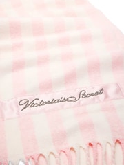 Victoria's Secret Pink Iconic Stripe Cosy Blanket Scarf - Image 3 of 3