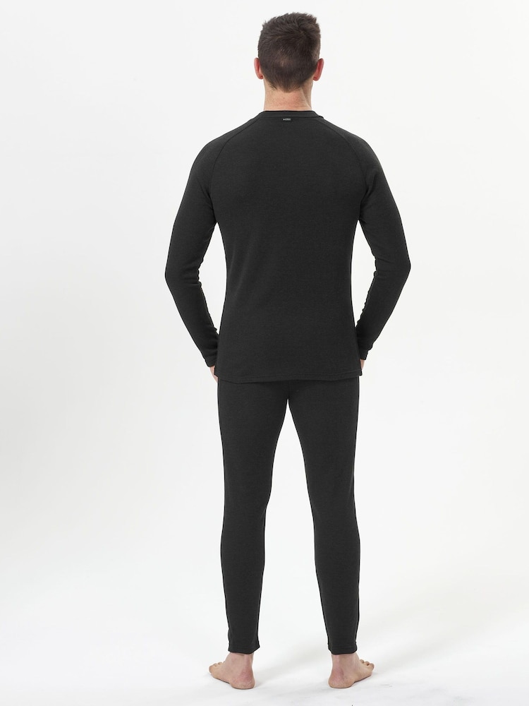 Decathlon Ski Base Layer Black Top - Image 2 of 4 Decathlon Ski Base Layer Black Top - Image 2 of 4