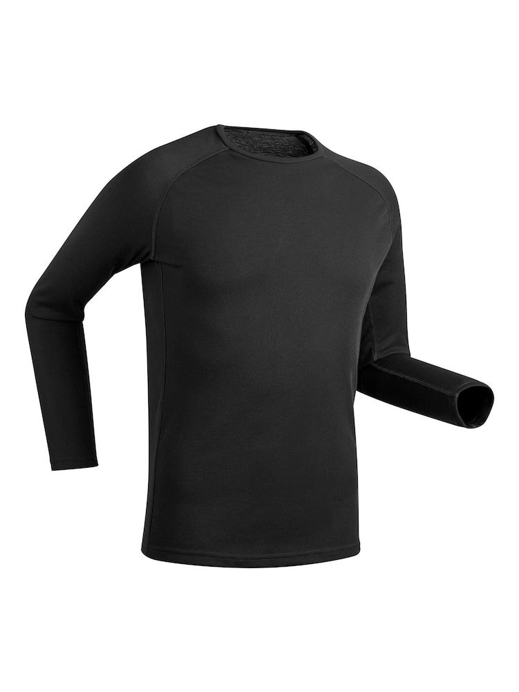 Decathlon Ski Base Layer Black Top - Image 4 of 4 Decathlon Ski Base Layer Black Top - Image 4 of 4