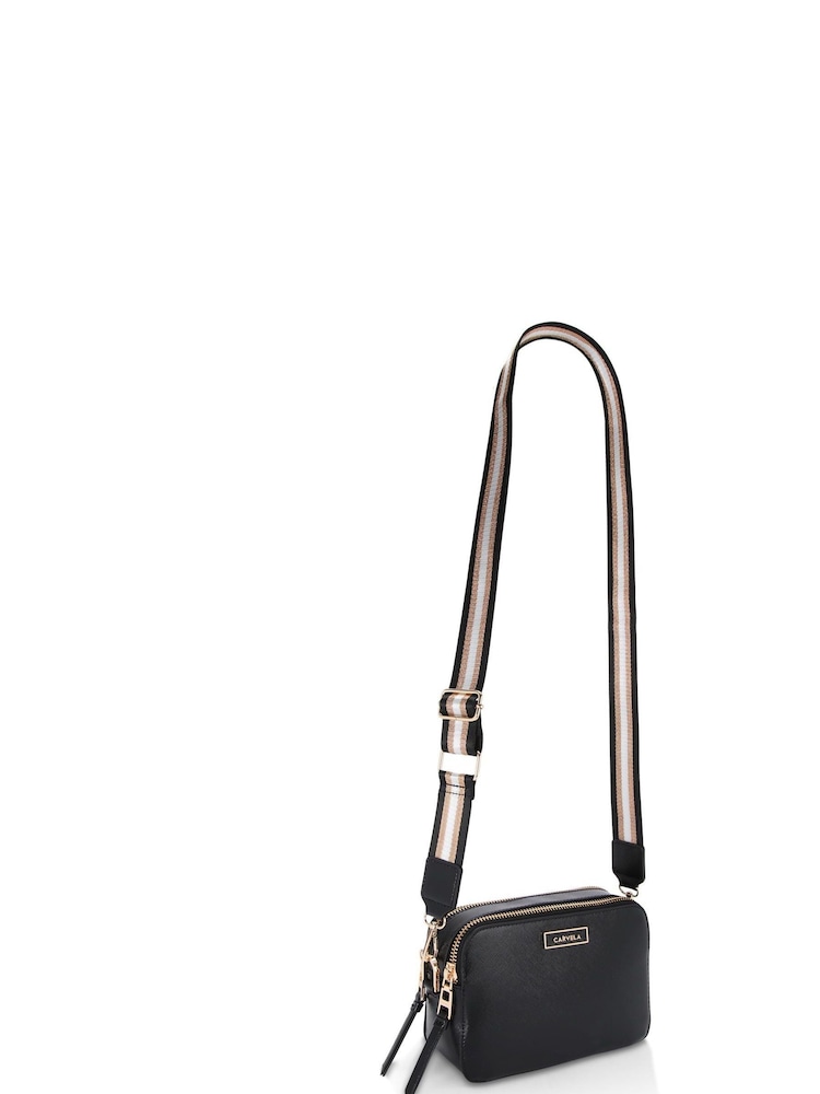 Carvela Rapid Black Camera Bag - Image 3 of 5
