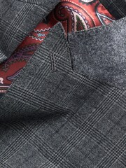 Grey Check Suit Jacket - Image 8 of 11
