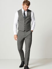 Taupe Motion Flex Stretch Waistcoat - Image 6 of 9