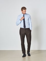 Braun - Anzug aus Donegal-Wollmischgewebe: Hose - Bild 1 von 7