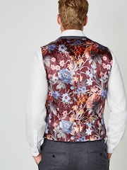 Navy Donegal Suit Waistcoat - Image 2 of 12