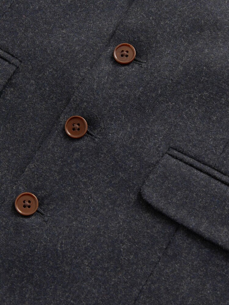 Navy Donegal Suit Waistcoat - Image 9 of 12