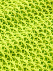 Lime Green Crochet Tie Side Bikini Bottoms - Image 7 of 7