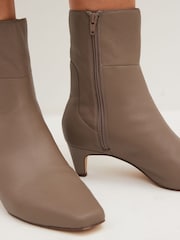 Mink Brown Regular/Wide Fit Chisel Toe Chelsea Ankle Boots - Image 6 of 7