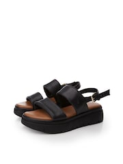 Moda in Pelle Netty Two Part Platform Leather Sandal - Image 1 of 5