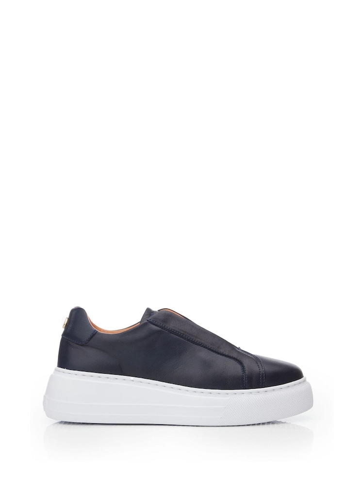 Moda In Pelle Alber Slip On Wedge Trainers - Image 1 of 4
