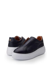 Moda In Pelle Alber Slip On Wedge Trainers - Image 3 of 4