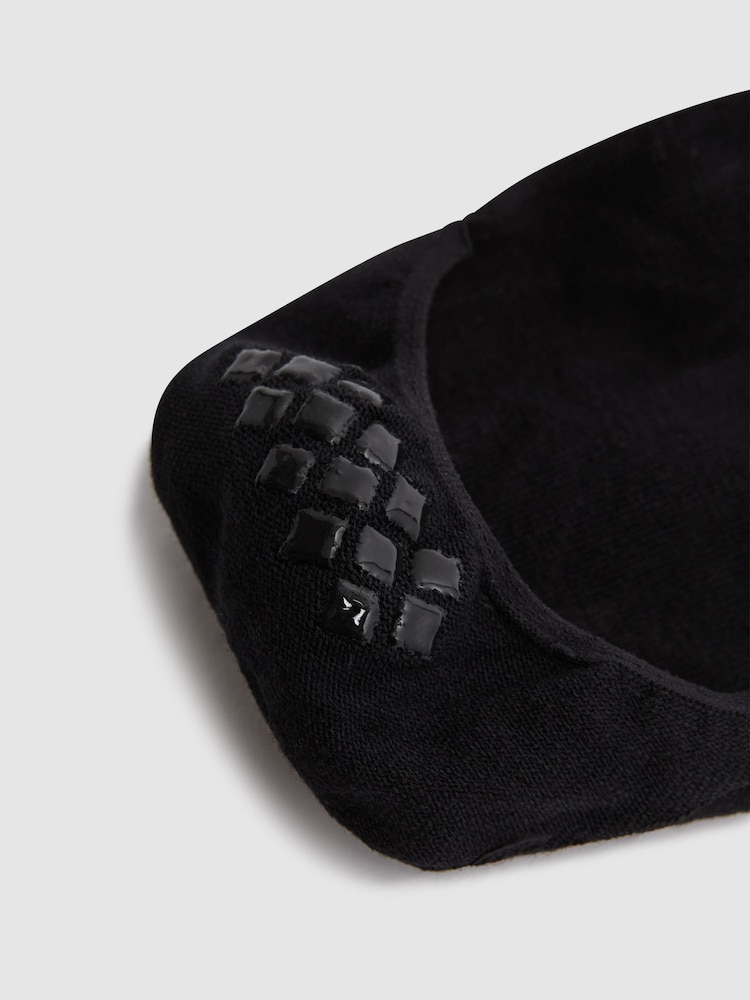 Reiss Black Falke Falke No Show Socks - Image 2 of 2