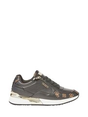 Guess Moxea Peony 4G Logo Black Trainers - Image 1 of 3