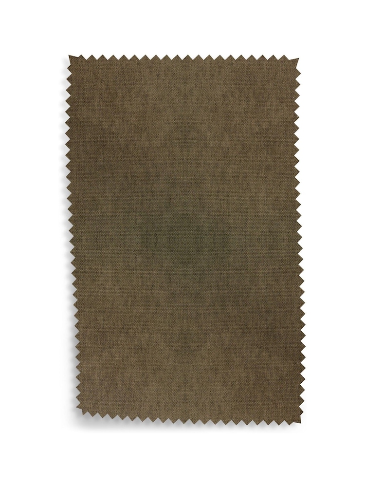 Dark Moss Green Fabric By The Metre Fine Chenille - Image 1 of 1