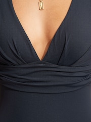 Seafolly Collective V-Neck Crossback Nylon Stretch Swimsuit - Image 4 of 4